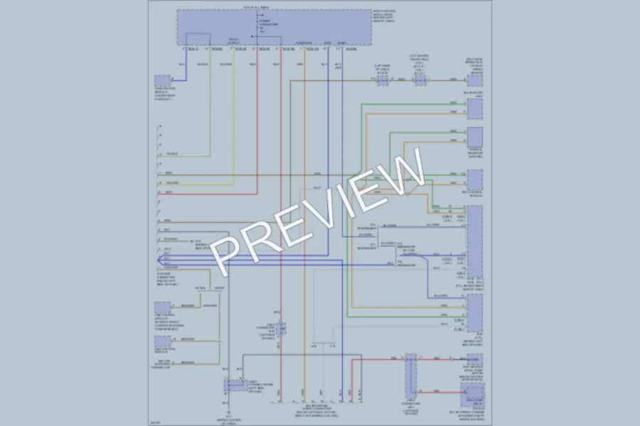 2006 Hyundai Tiburon Computer Data Lines wiring diagram preview