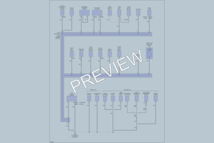 2006 Hyundai Tucson Ground Distribution wiring diagram preview