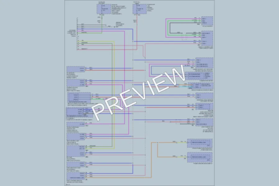 2006 Infiniti FX45 Computer Data Lines wiring diagram preview