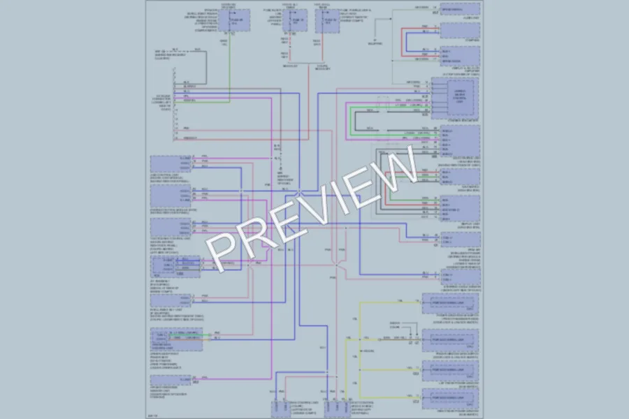 2006 Infiniti G35x Computer Data Lines wiring diagram preview