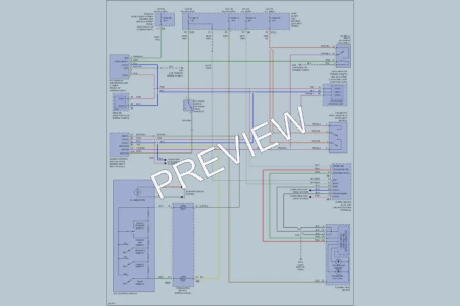 2006 Infiniti M35 Cruise Control wiring diagram preview