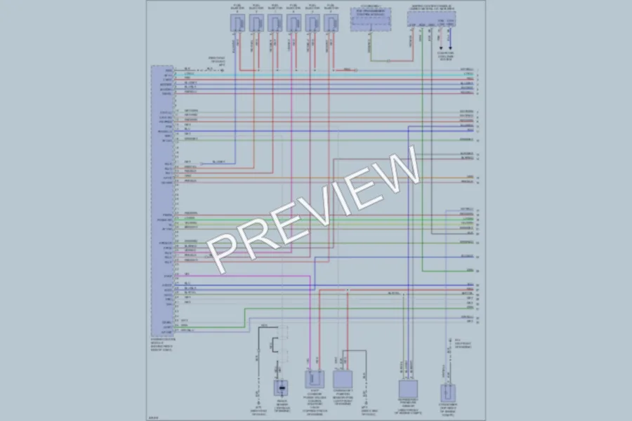 2006 Infiniti M35x Engine Performance wiring diagram preview