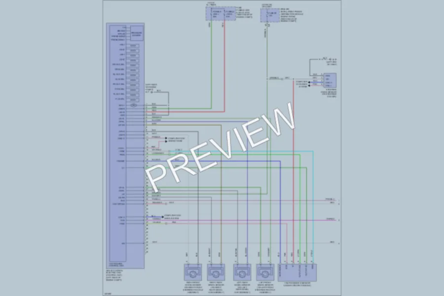 2006 Infiniti M45 Anti Lock Brakes wiring diagram preview
