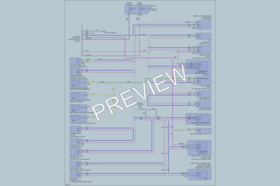 2006 Infiniti M45 Computer Data Lines wiring diagram preview