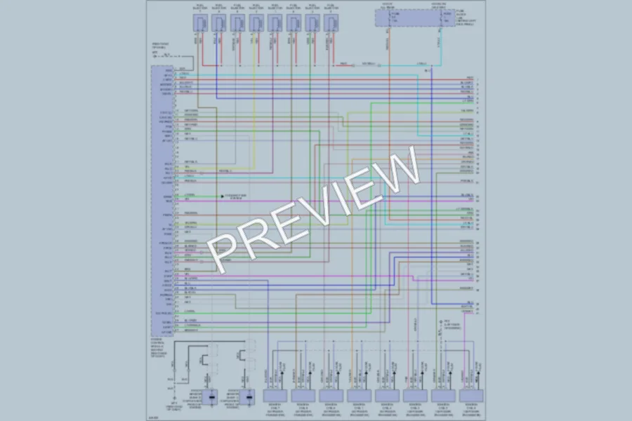 2006 Infiniti M45 Engine Performance wiring diagram preview