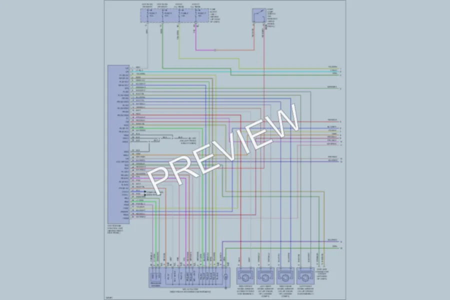 2006 Infiniti Q45 Anti Lock Brakes wiring diagram preview
