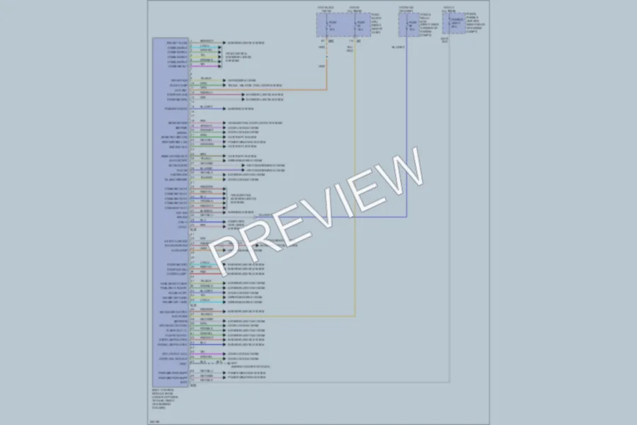 2006 Infiniti QX56 Body Control Modules wiring diagram preview