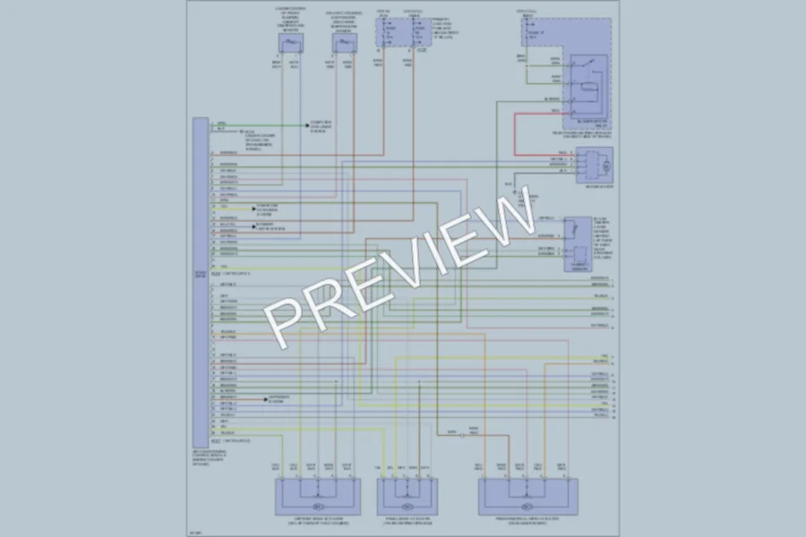2006 Jaguar SType Air Conditioning wiring diagram preview
