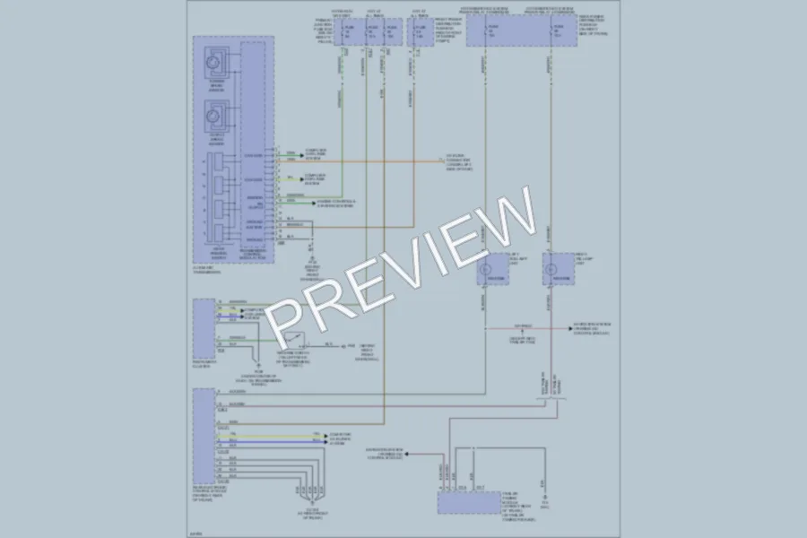 2006 Jaguar SType Exterior Lights wiring diagram preview