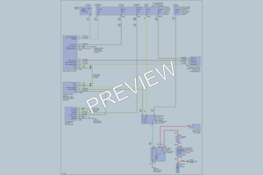 2006 Jaguar SType Starting Charging wiring diagram preview