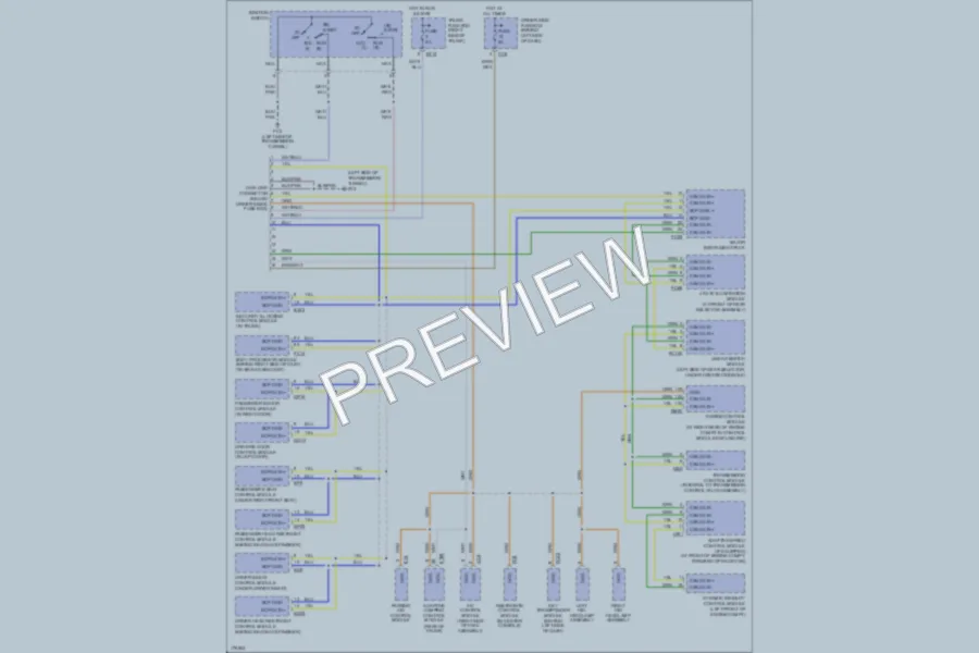 2006 Jaguar XK8 Computer Data Lines wiring diagram preview