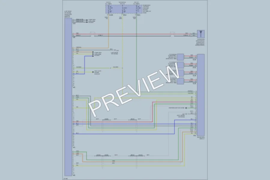 2006 Jaguar XType Navigation wiring diagram preview