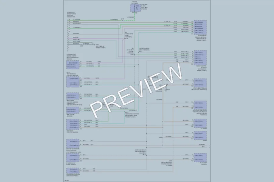 2006 Jeep Commander Computer Data Lines wiring diagram preview