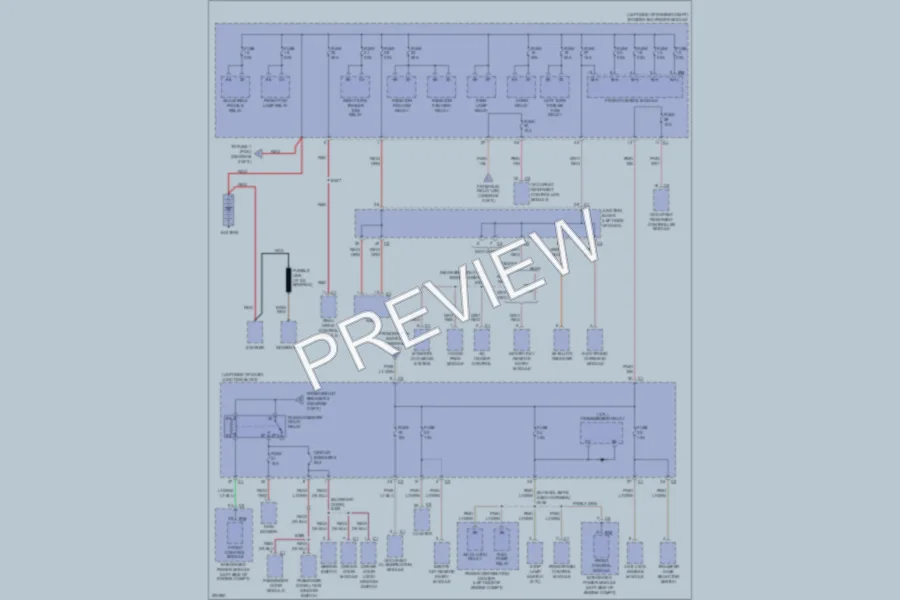 2006 Jeep Commander Power Distribution wiring diagram preview