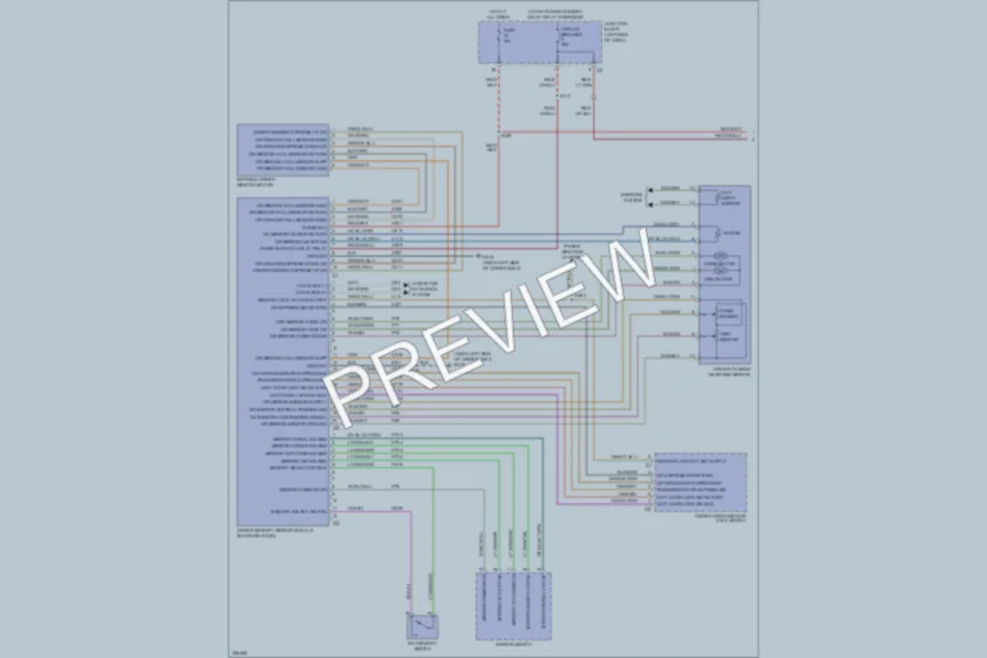2006 Jeep GrandCherokee Memory Systems wiring diagram preview