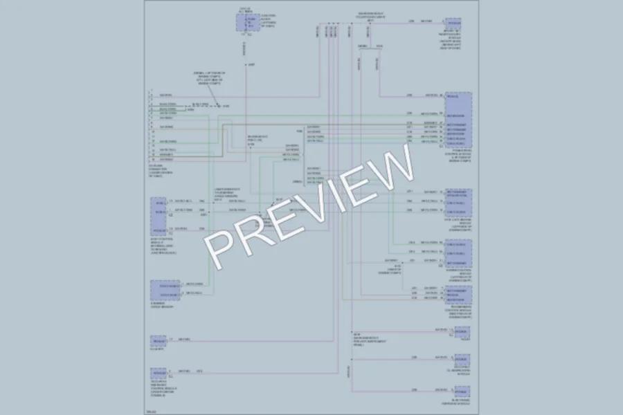 2006 Jeep Liberty Computer Data Lines wiring diagram preview