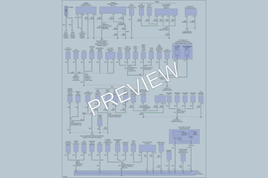 2006 Jeep Liberty Ground Distribution wiring diagram preview