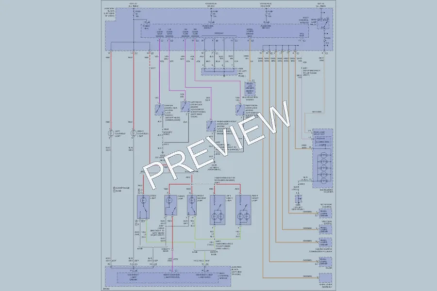 2006 Jeep Liberty Interior Lights wiring diagram preview