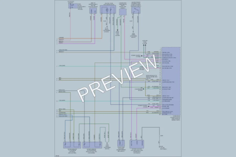 2006 Jeep Wrangler Engine Performance wiring diagram preview