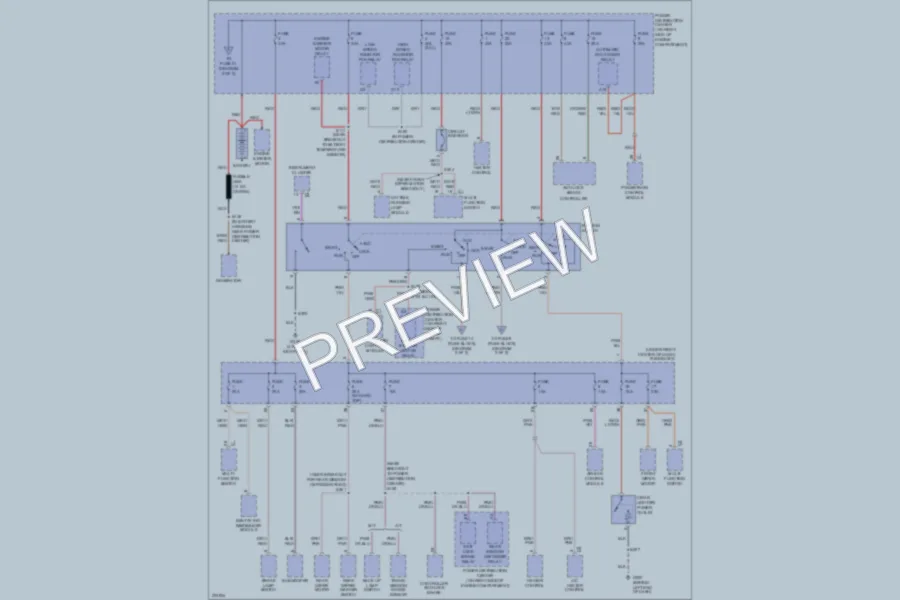 2006 Jeep Wrangler Power Distribution wiring diagram preview
