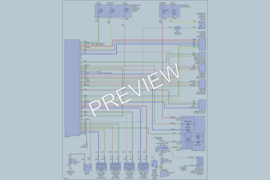 2006 Kia Amanti Anti Lock Brakes wiring diagram preview