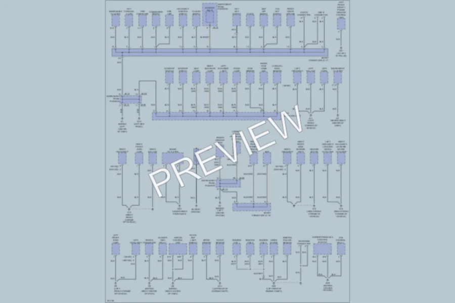 2006 Kia Amanti Ground Distribution wiring diagram preview