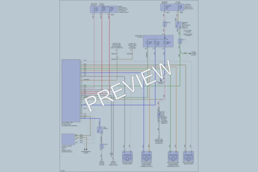 2006 Kia Optima Anti Lock Brakes wiring diagram preview