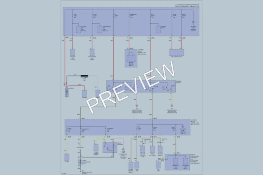 2006 Kia Optima Power Distribution wiring diagram preview