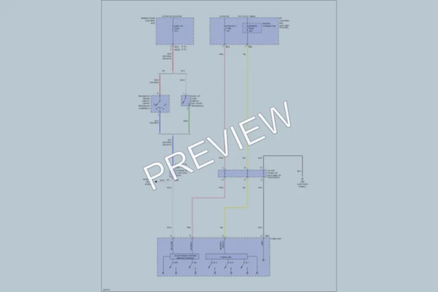 2006 Kia Optima Power Mirrors wiring diagram preview