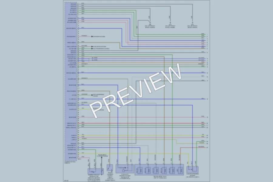 2006 Kia Rio5 Engine Performance wiring diagram preview