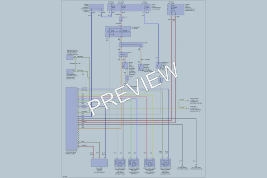 2006 Kia Sorento Anti Lock Brakes wiring diagram preview