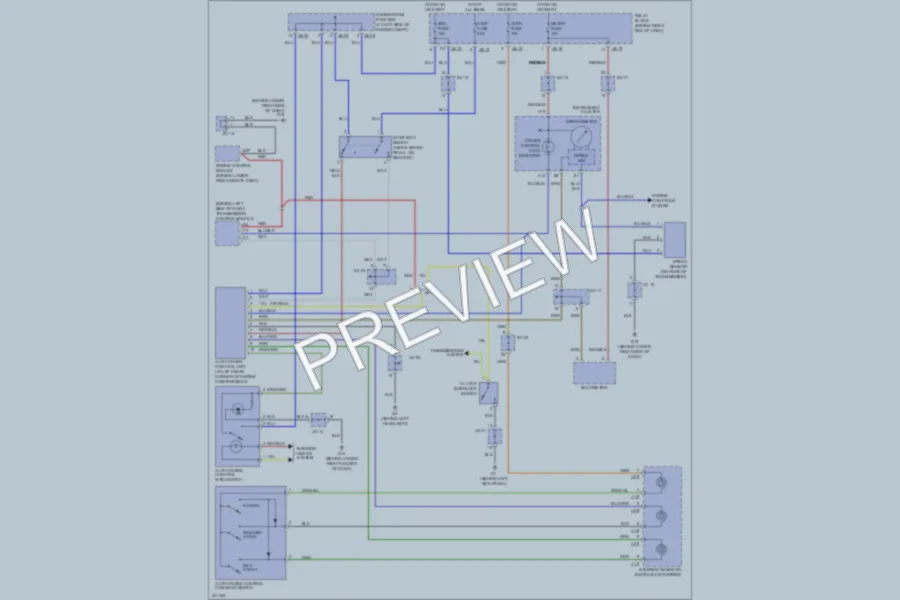 2006 Kia Sorento Cruise Control wiring diagram preview