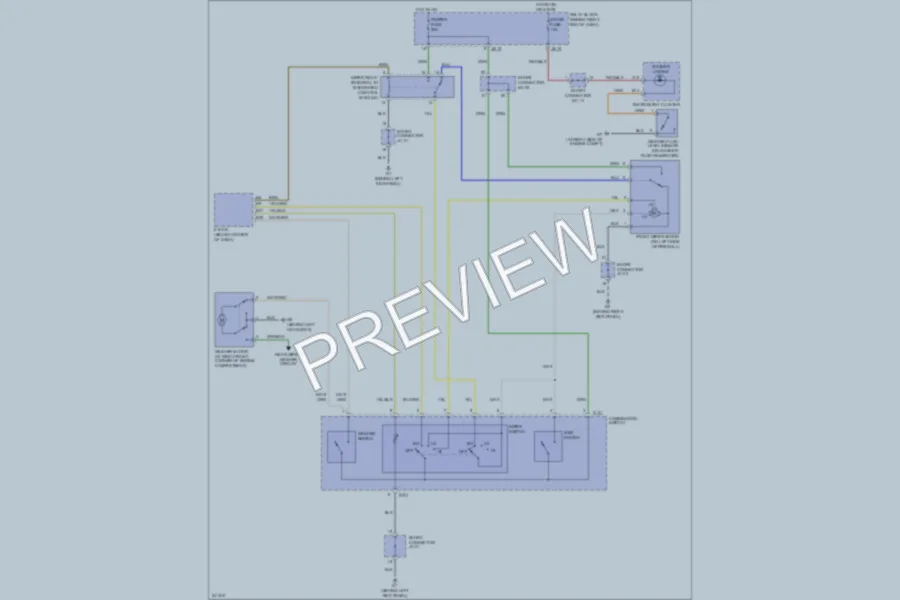 2006 Kia Sorento Wiper Washer wiring diagram preview