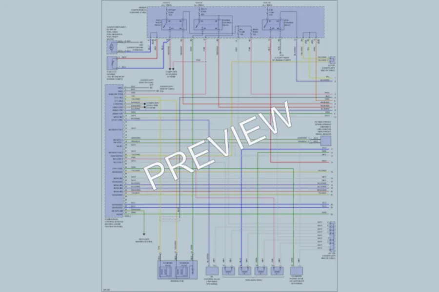 2006 Kia Spectra Engine Performance wiring diagram preview