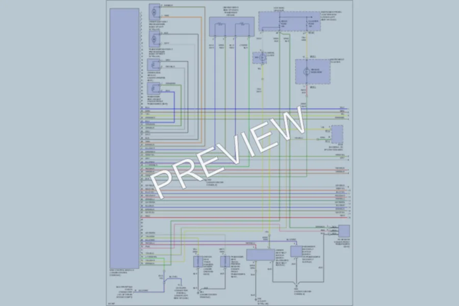 2006 Kia Spectra Supplemental Restraints wiring diagram preview