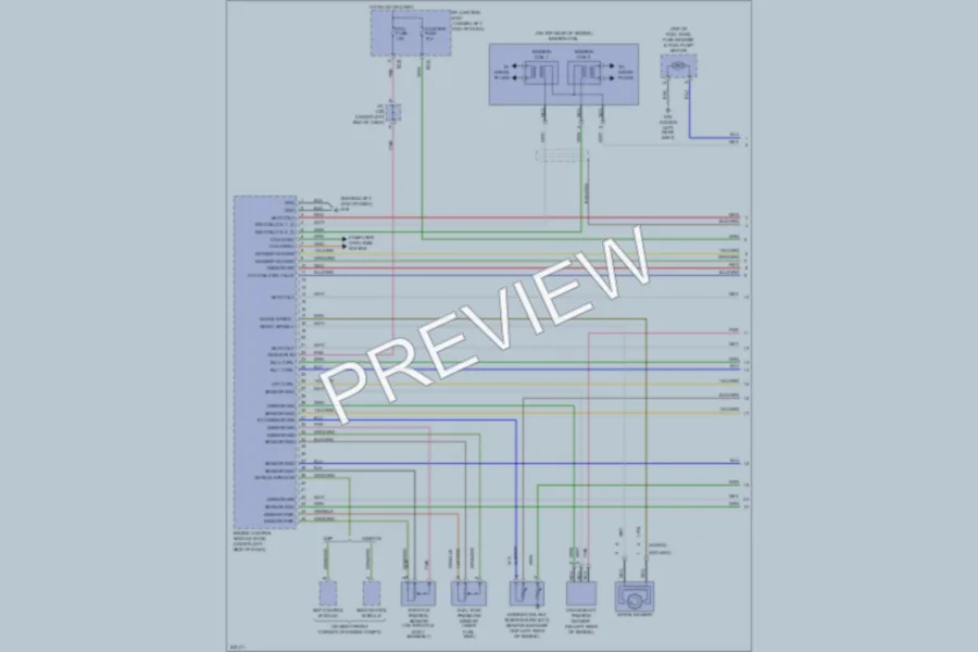 2006 Kia Sportage Engine Performance wiring diagram preview