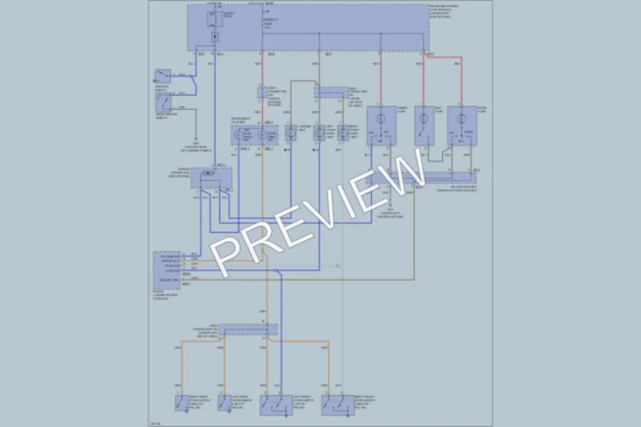 2006 Kia Sportage Interior Lights wiring diagram preview