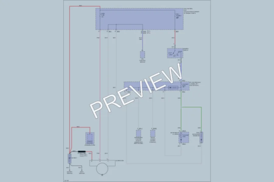2006 Kia Sportage Starting Charging wiring diagram preview