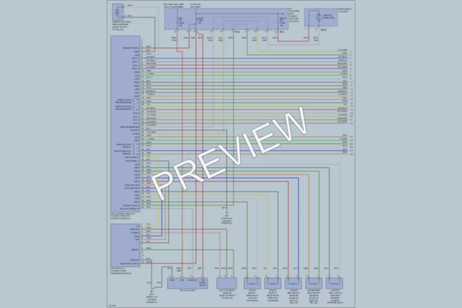 2006 Kia Sportage Supplemental Restraints wiring diagram preview