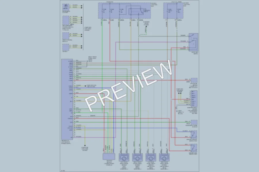 2006 LandRover LR3 Anti Lock Brakes wiring diagram preview