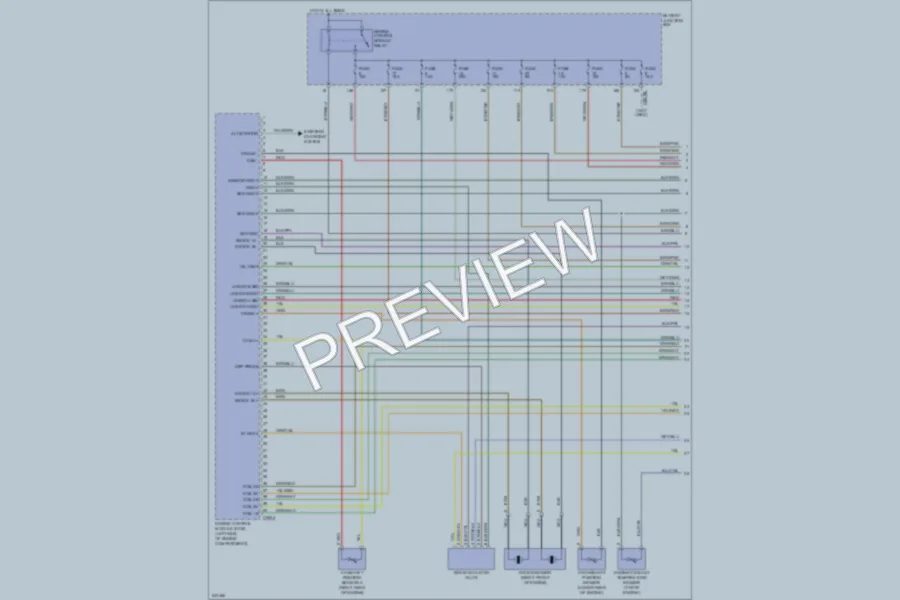 2006 LandRover LR3 Engine Performance wiring diagram preview