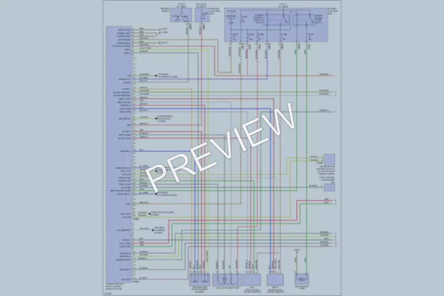 2006 LandRover RangeRover Engine Performance wiring diagram preview