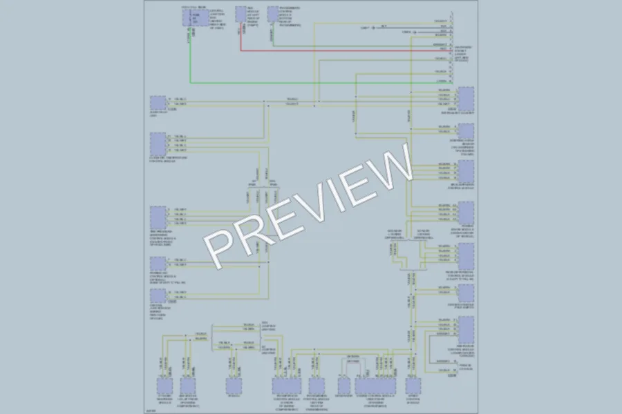 2006 LandRover RangeRoverSport Computer Data Lines wiring diagram preview