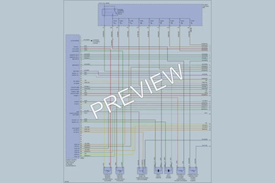 2006 LandRover RangeRoverSport Engine Performance wiring diagram preview