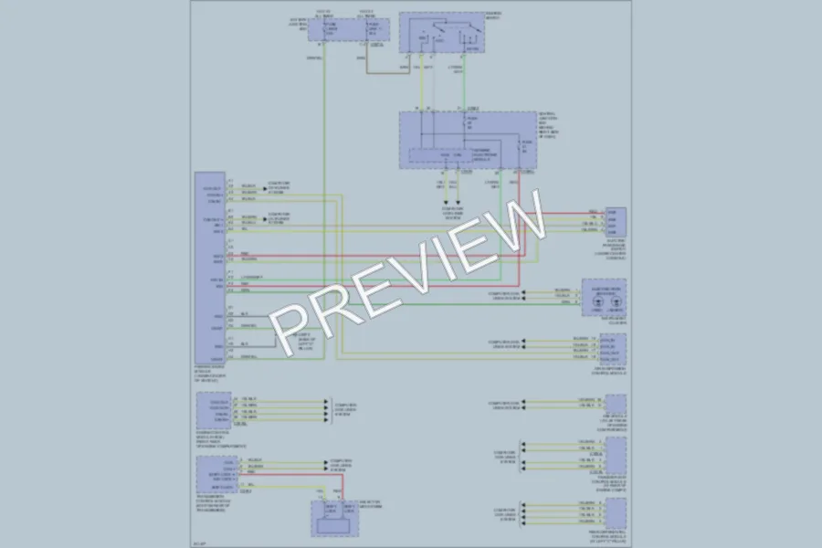 2006 LandRover RangeRoverSport Shift Interlock wiring diagram preview