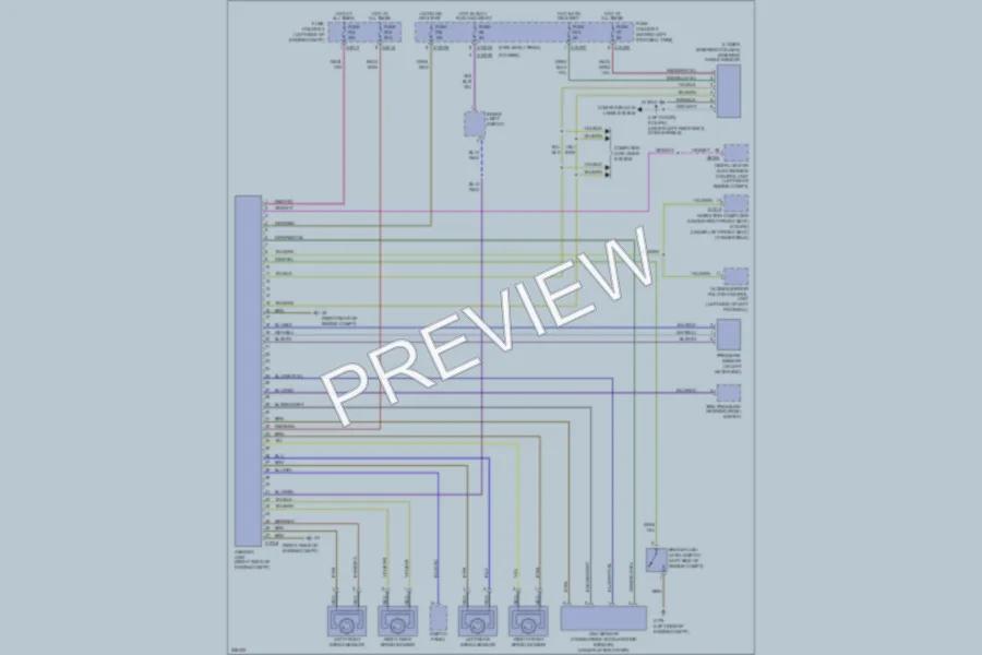 2006 MINI Cooper Anti Lock Brakes wiring diagram preview