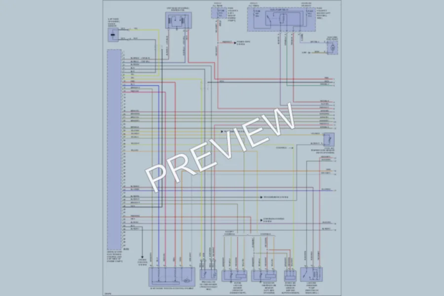 2006 MINI Cooper Engine Performance wiring diagram preview