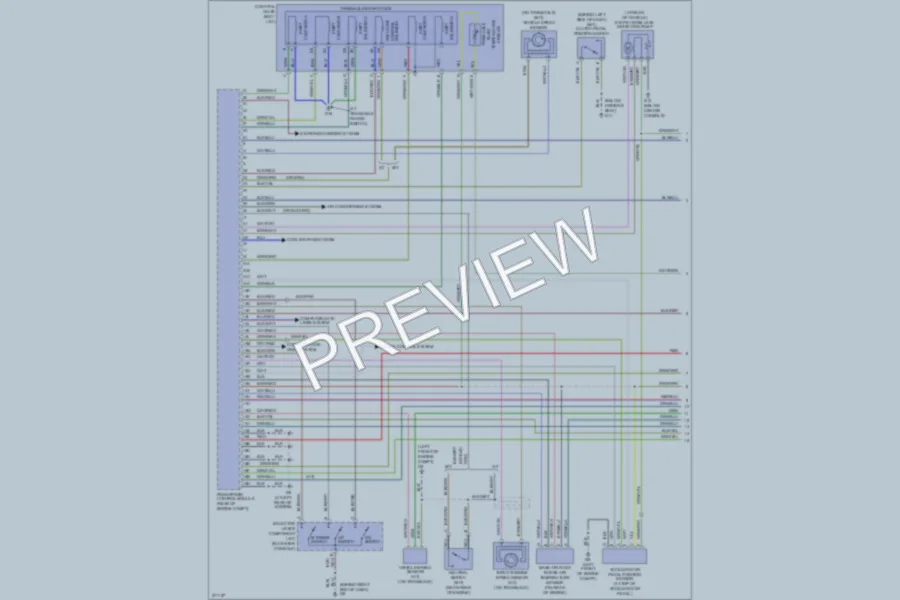 2006 Mazda 3 Engine Performance wiring diagram preview