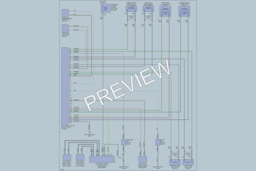 2006 Mazda 3 Supplemental Restraints wiring diagram preview