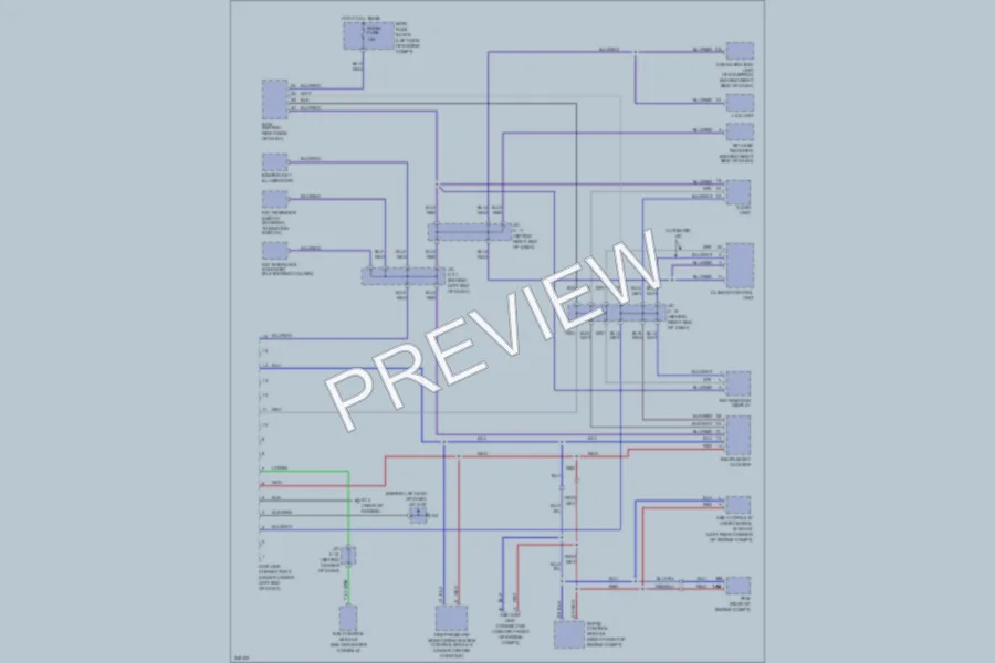 2006 Mazda 5 Computer Data Lines wiring diagram preview